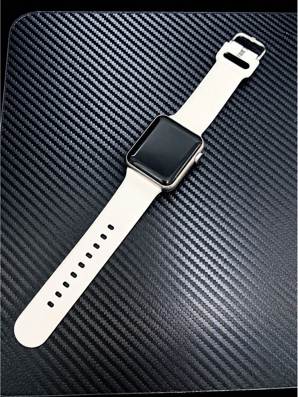 iTouch Air 4 Health & Fitness Smartwatch (41mm) - Rose Gold / Cream White